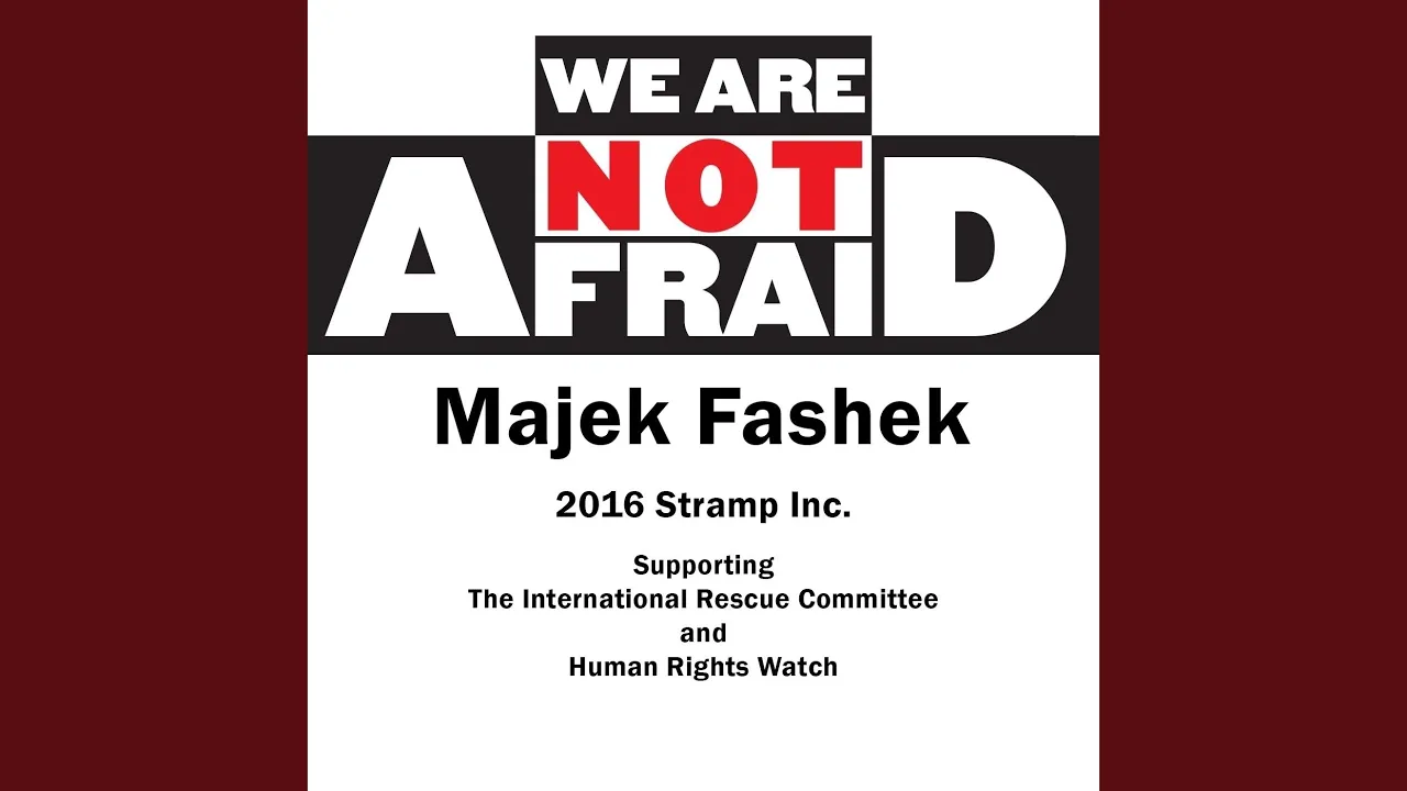 Majek Fashek – We Are Not Afraid