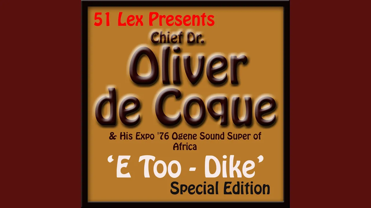 Oliver De Coque – Appreciation