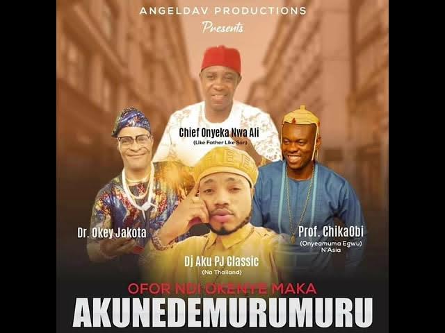 Prof Chikobi x Chief Onyeka Nwa Ali x Dr. Okey Jakota – Ofor Ndi Okenye Maka Akunedemurumuru